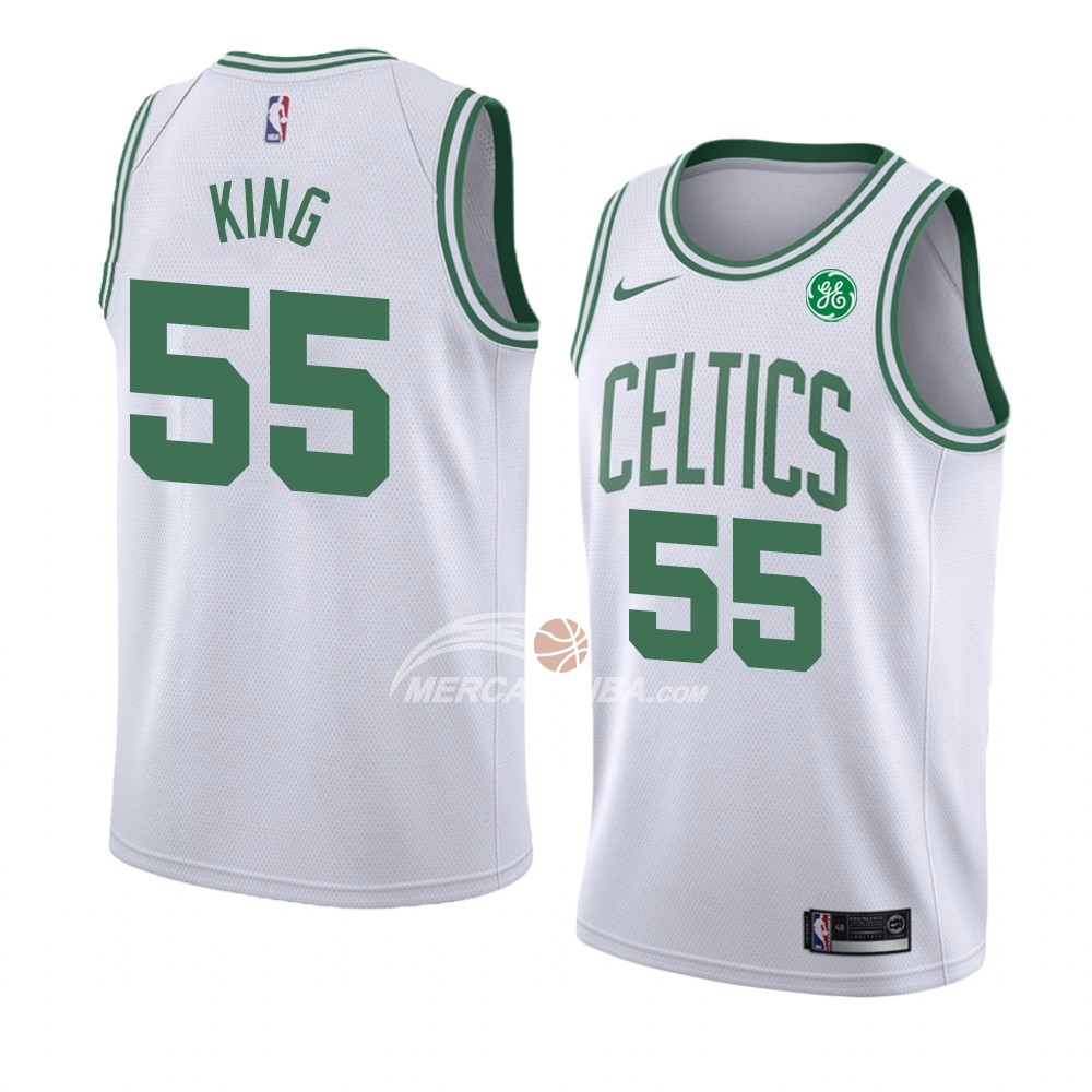Maglia Boston Celtics Nick King Association 2018 Bianco